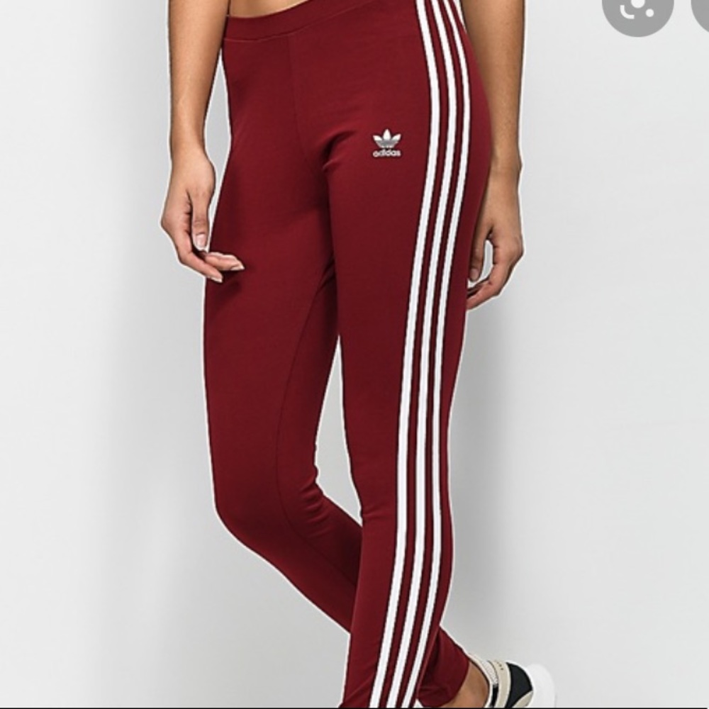 adidas Three-Stripe trefoil Cotton Leggings/Tights